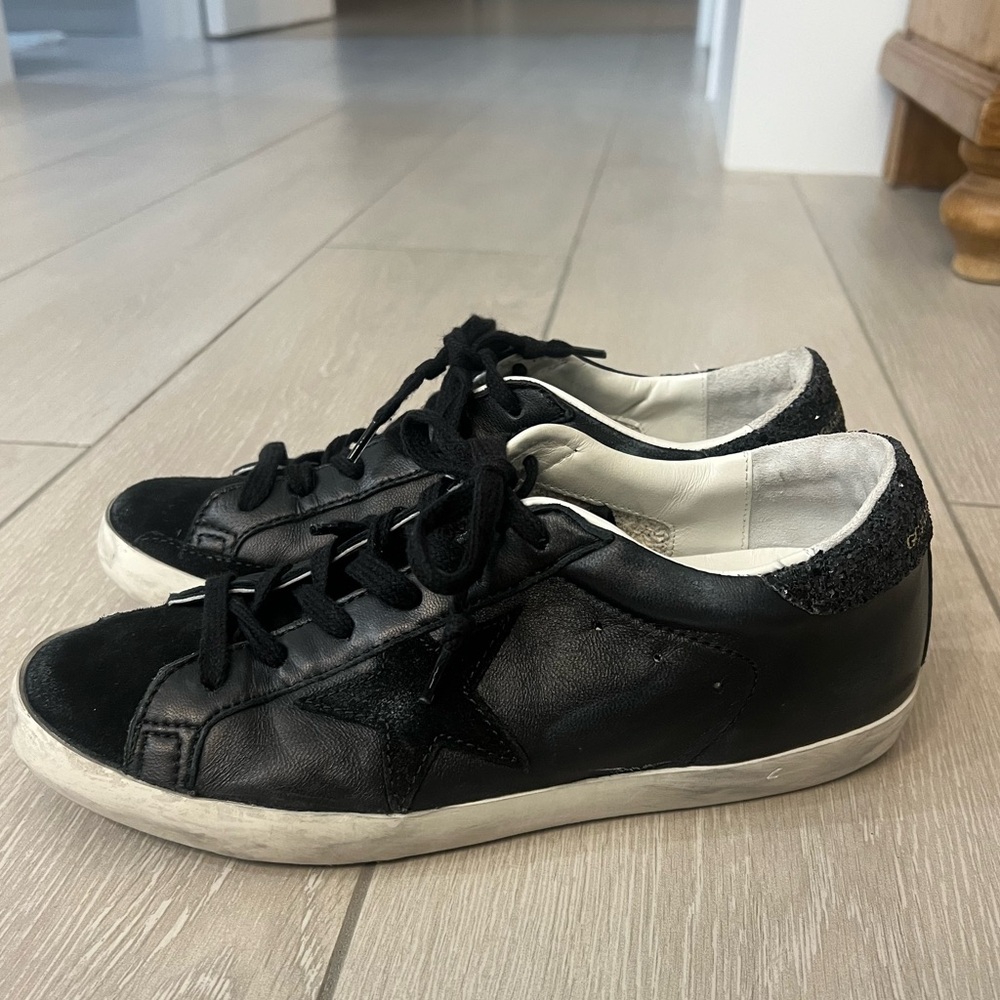 Golden Goose Superstar Black Glitter - Picture 3 of 5